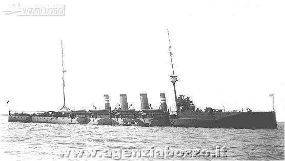 Navi da guerra H.M.S. Gloucester 1909 incrociatore incrociatore